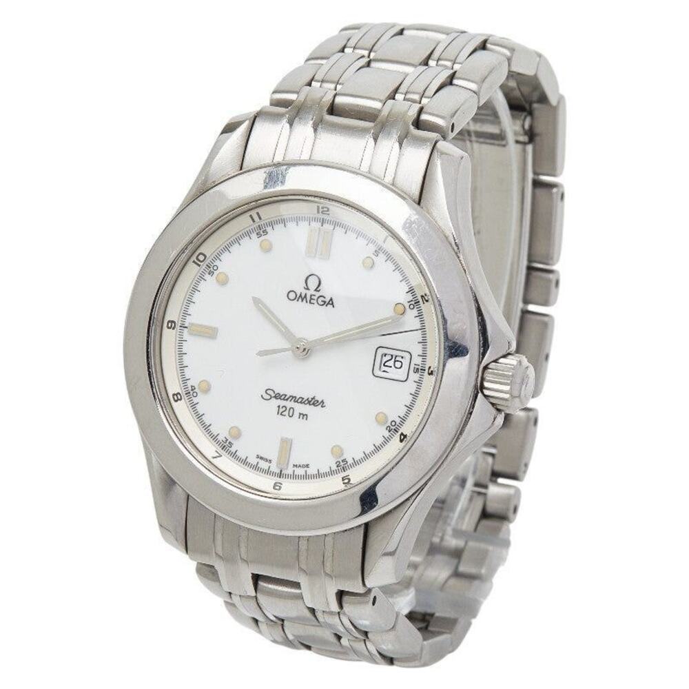 Omega Seamaster 120m Stainless Steel Watch Silver